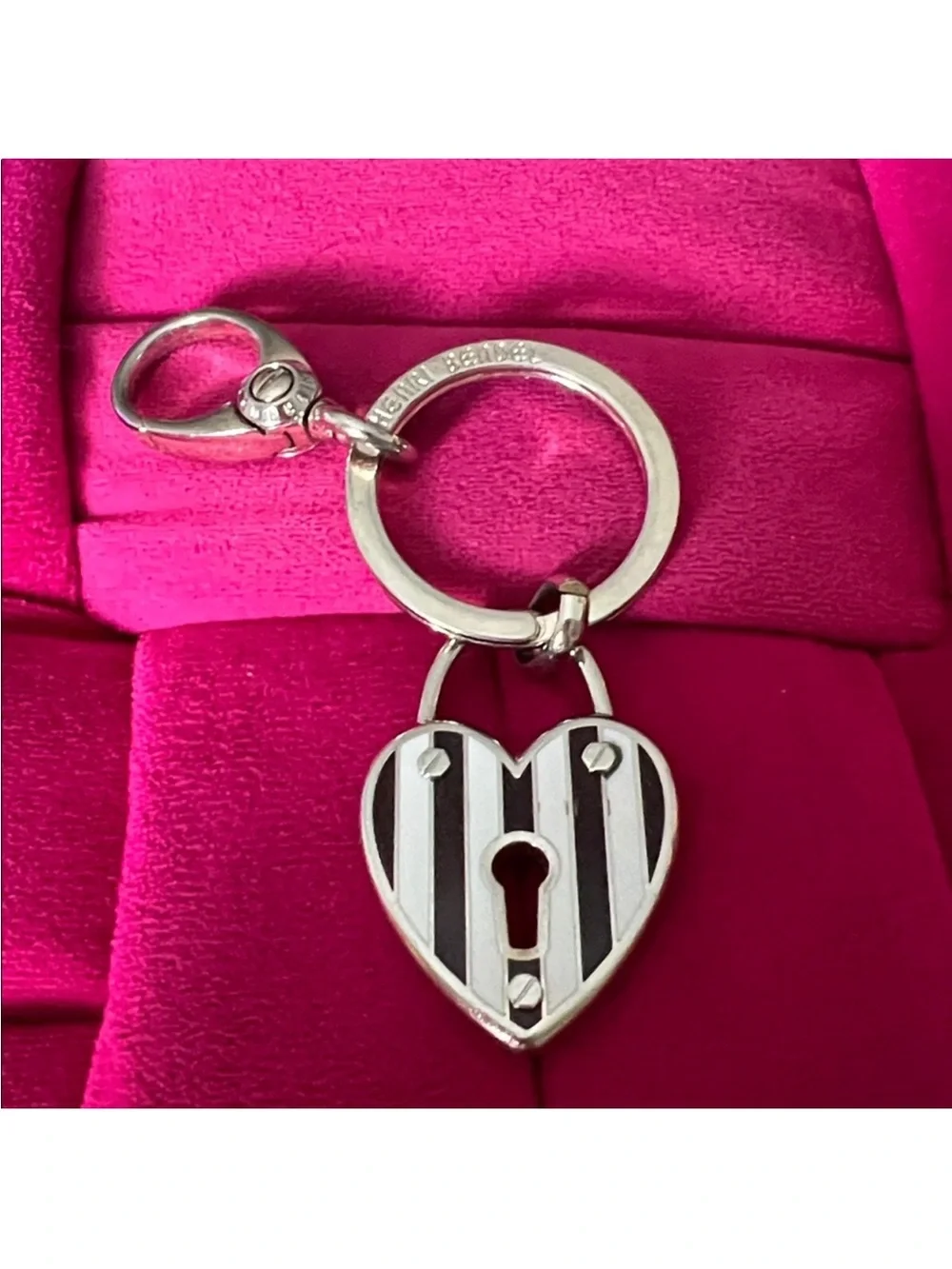 henri Bendel NewYork Signature Key Fob/Bag Tag